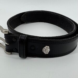 Cavenders Genuine Leather Black Belt Size 32 Model 9752401